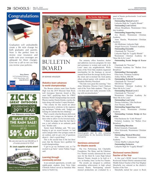 West Newsmagazine 5-22-19