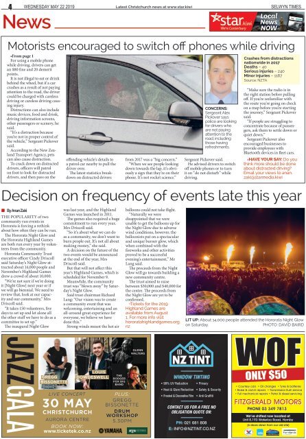 Selwyn Times: May 22, 2019