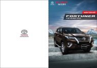 Toyota Fortuner 2020 : Bảng giá xe ô tô mới nhất