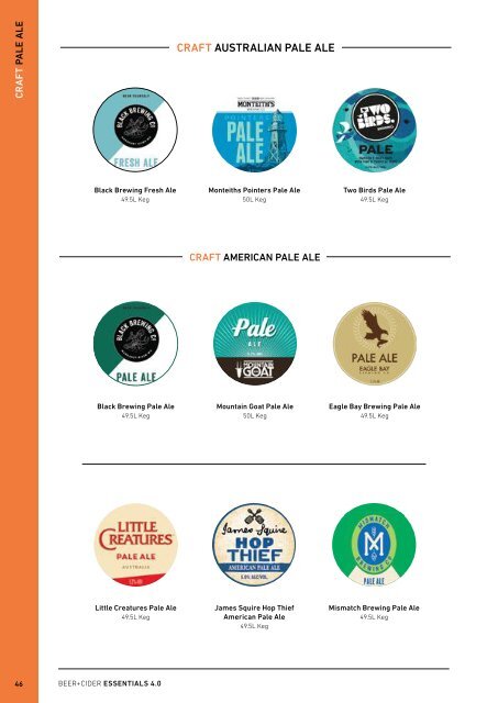 WA Supplier Guide - Beer & Cider Essentials