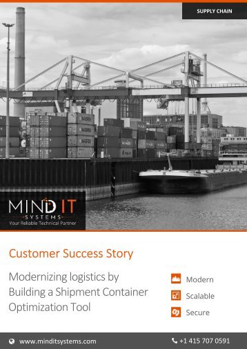 Modernizing Logistics