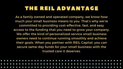 REIL Capital Best Small Business Loans