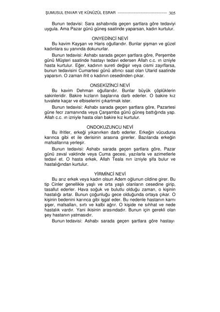 1-Sumusul envar ve kunuzul esrar İbnil Hac Tilmisani Hicri 737 yılı 443 sayfa Çeviri İdris Çelebi