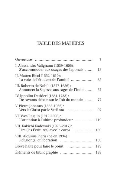 Huit jésuites à la rencontre des religions de l’Asie. Itinéraires. XVIe-XXIe siècles