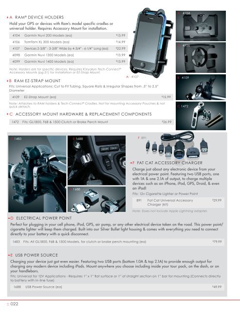 Katalog akcesoria motocyklowe 2014