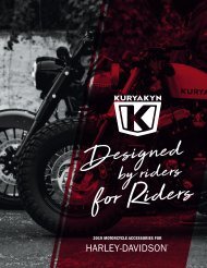 1 14-16 Touring Black Kuryakyn 1247 Adjustable Fairing Air Deflectors