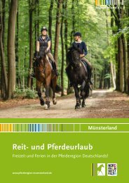 Katalog Reiten im Münsterland