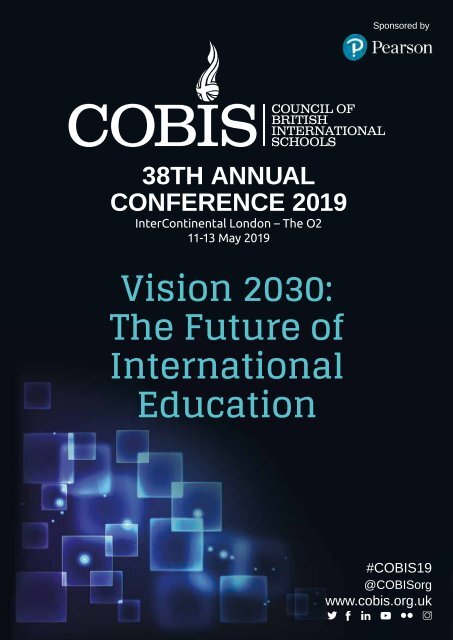38th COBIS Annual Conference Programme