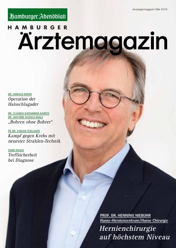 Hamburger Ärztemagazin Mai 2019