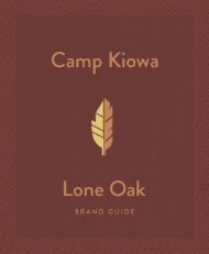 Lone Oak Brand Guide