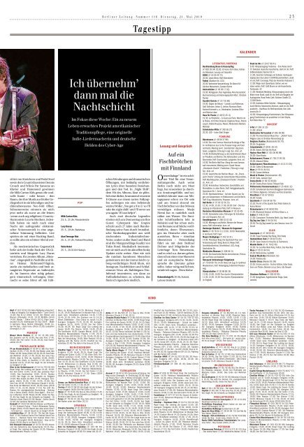 Berliner Zeitung 21.05.2019