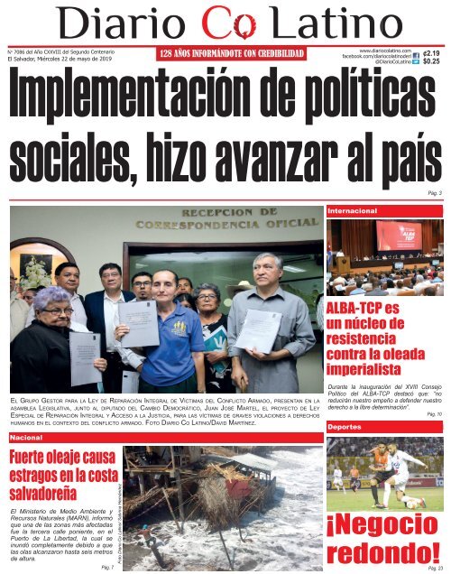 Edicion 22 de mayo de 2019