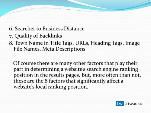 LOCAL SEO DEFINITIVE GUIDE