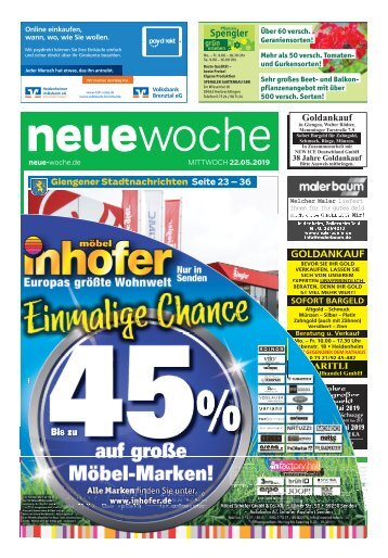 22.05.2019 NEUE WOCHE