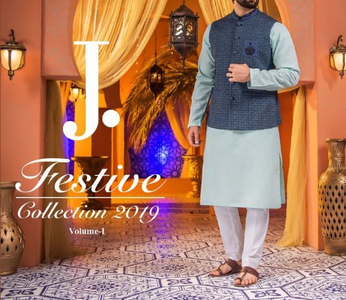 J. Mens Stitched Festive Collection Vol-II