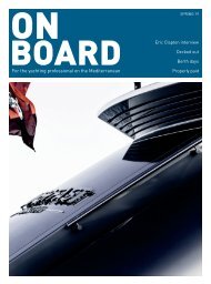 ONBOARD Superyacht Magazine - spring 2019