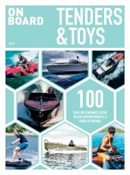 ONBOARD Magazine - Tenders & Toys