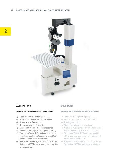 Sigma Laser Katalog