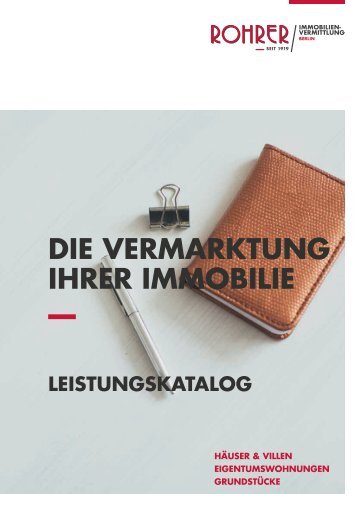 Leistungskatalog