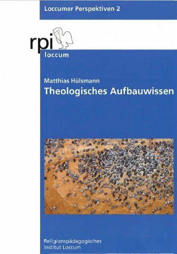 Theologisches Aufbauwissen