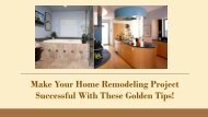 Renovation Contractors - San Diego Home Remodeling