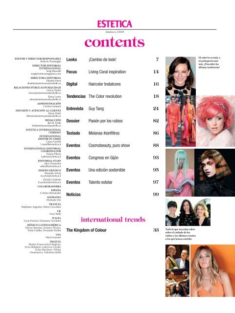 Estetica Magazine ESPAÑA (2/2019)