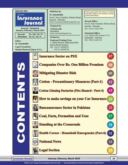 Insurance Journal (1st Quarter 2019)