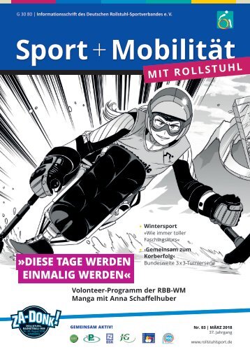 Sport + Mobilität mit Rollstuhl 03/2018