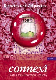 Leseprobe CONNEXI Diabetes und Adipositas Ausgabe 4-2019