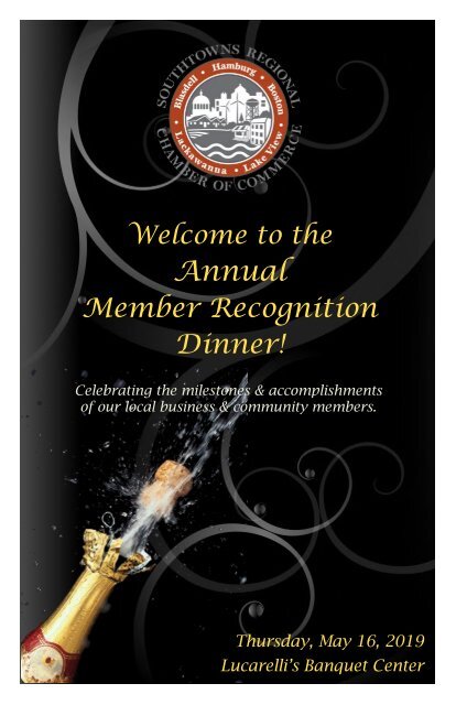 Recognition Dinner Program Book 2019