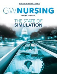GW Nursing Magazine Spring 2019