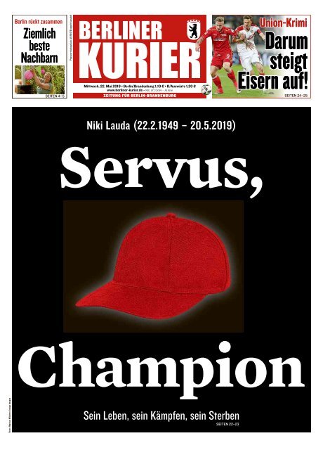 Berliner Kurier 22.05.2019