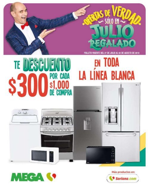 JULIO REGALADO MEGA SORIANA 2019