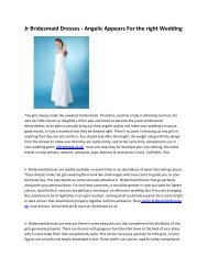 5 bridesmaid dresses uk