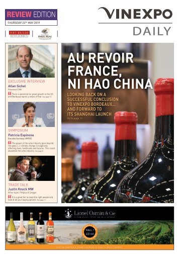Vinexpo Daily 2019 - Review Edition