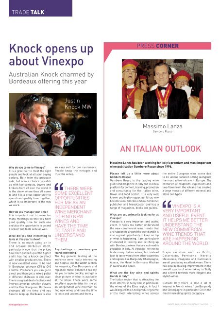 Vinexpo Daily 2019 - Review Edition