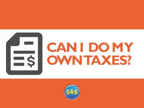 Can I Do My Own Taxes