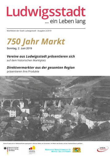 Marktblatt 2019 750 JahrMarkt