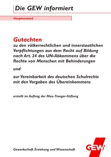 Gutachten - GEW