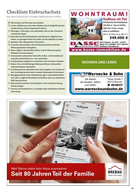 STADTMAGAZIN Bremen Juni 2019