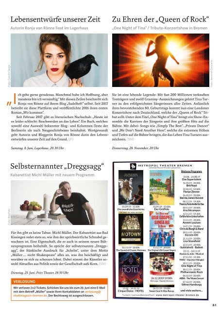 STADTMAGAZIN Bremen Juni 2019