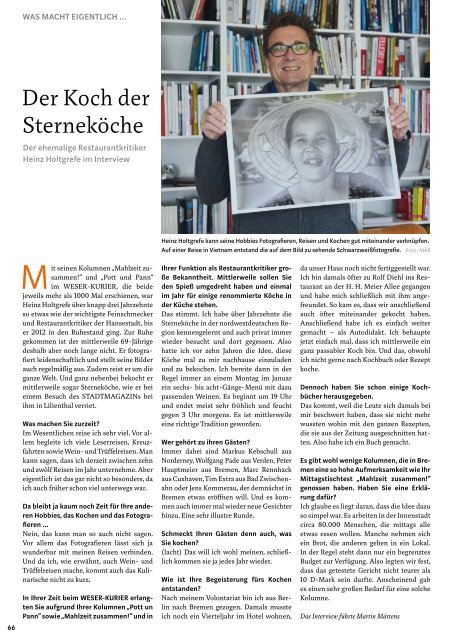 STADTMAGAZIN Bremen Juni 2019