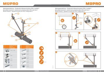 MÜPRO Montageanleitung Festpunkt-Abspannsystem FPA