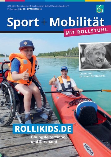 Sport + Mobilität mit Rollstuhl 09/2018