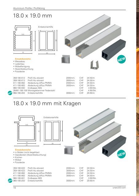 Aluminium Profile / Profilkönig