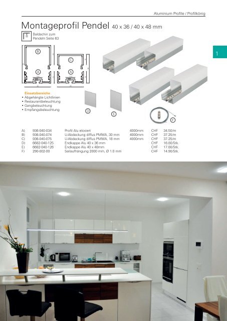 Aluminium Profile / Profilkönig