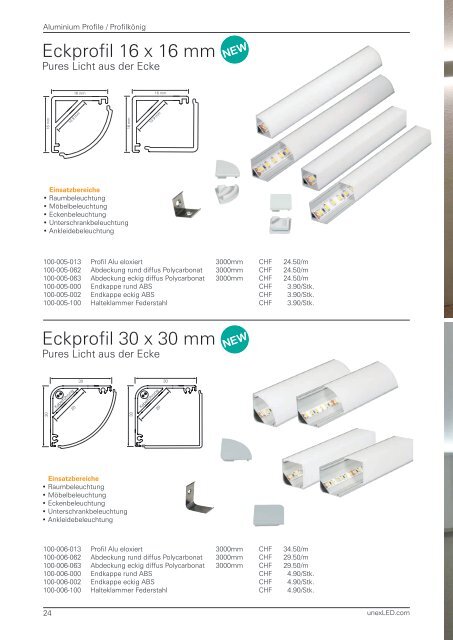 Aluminium Profile / Profilkönig