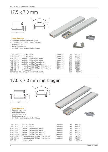 Aluminium Profile / Profilkönig