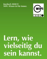 WIFI Tirol Kursbuch 2020/21
