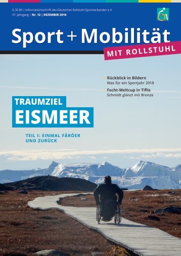 Sport + Mobilität mit Rollstuhl 12/2018